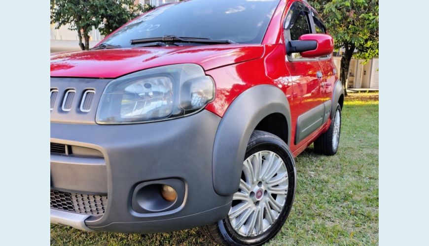 FIAT UNO FLEX MANUAL 5P - VERMELHO - 2014 Foto 4 (Grande)