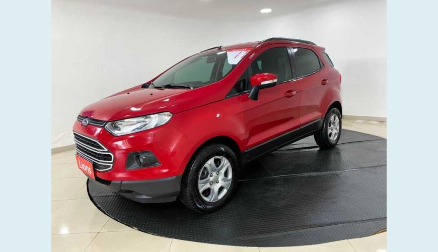 FORD FORD ECOSPORT FREESTYLE 1.6 16V FLEX MANUAL 4P - VERMELHO - 2017 Foto 4 (Grande)