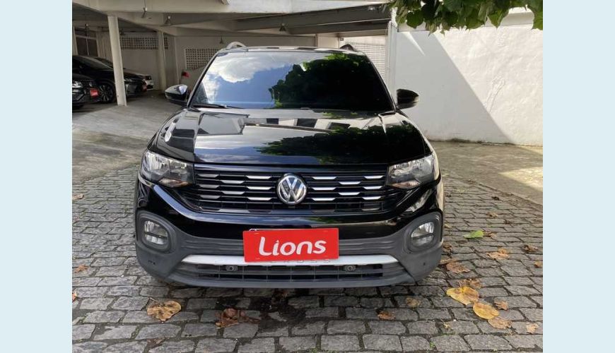VOLKSWAGEN VOLKSWAGEN T-CROSS COMFORTLINE 1.0 TSI FLEX AUT. 4P - PRETO - 2020 Foto 4 (Grande)