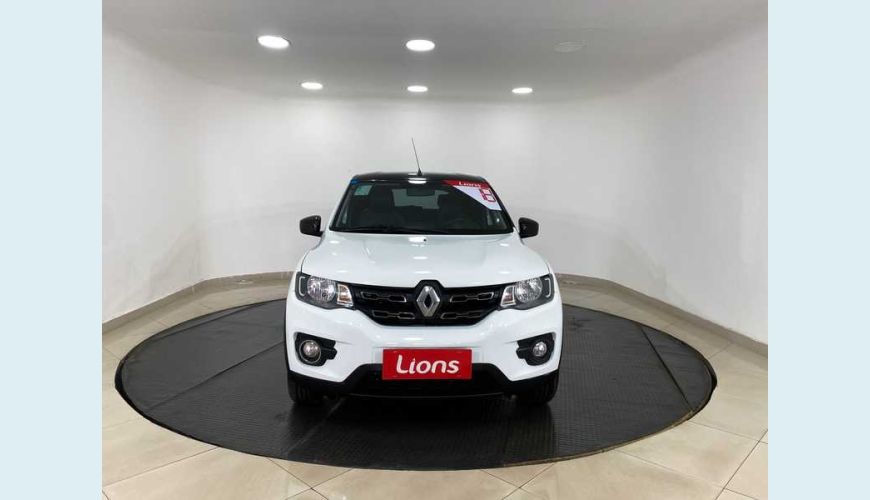 RENAULT RENAULT KWID INTENSE 1.0 12V FLEX MANUAL 4P - BRANCO - 2018 Foto 4 (Grande)