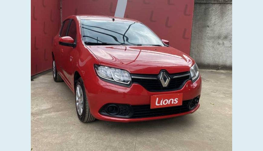 RENAULT RENAULT SANDERO EXPRESSION 1.0 16V FLEX MANUAL 4P - VERMELHO - 2015 Foto 4 (Grande)