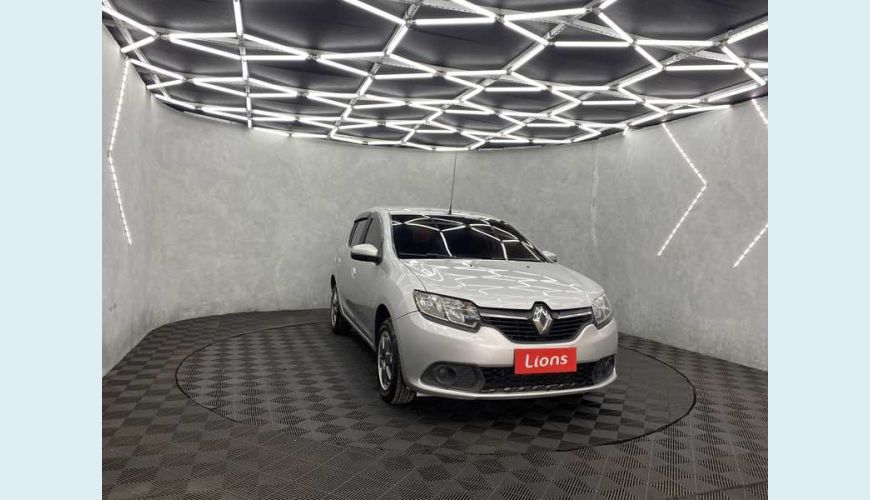 RENAULT RENAULT SANDERO EXPRESSION 1.0 16V FLEX MANUAL 4P - PRATA - 2017 Foto 4 (Grande)