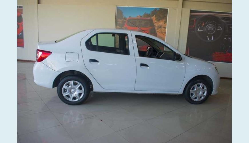 RENAULT RENAULT LOGAN AUTHENTIQUE 1.0 12V FLEX MANUAL 4P - BRANCO - 2020 Foto 4 (Grande)