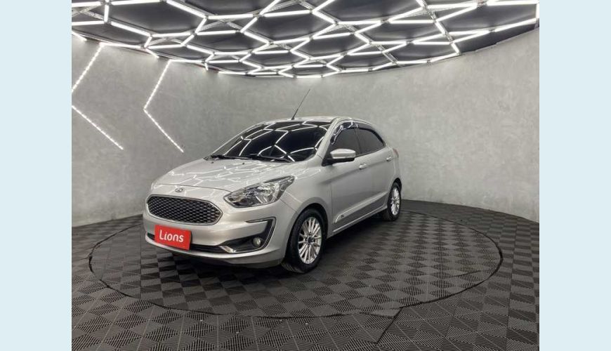 FORD FORD KA TITANIUM 1.5 16V FLEX AUT. 4P - PRATA - 2019 Foto 4 (Grande)