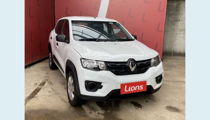 RENAULT RENAULT KWID ZEN 1.0 12V FLEX MANUAL 4P - BRANCO - 2019 Foto 4 (Grande)