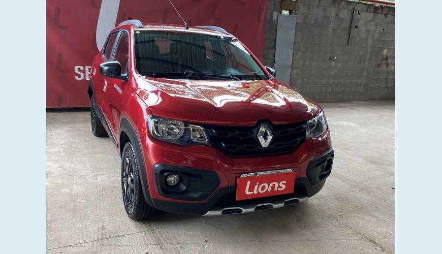 RENAULT KWID OUTSIDER 1.0 FLEX MANUAL 4P - VERMELHO - 2020 Foto 4 (Grande)