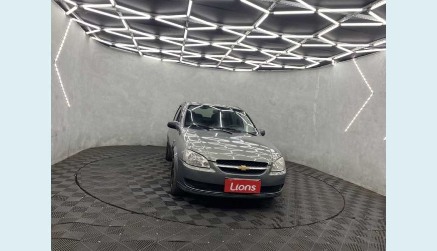 CHEVROLET CLASSIC LS VHC E 1.0 FLEX MANUAL 4P - CINZA - 2014 Foto 4 (Grande)