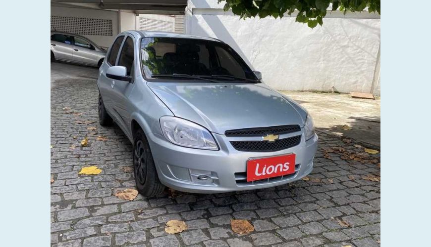 CHEVROLET CELTA LT 1.0 FLEX MANUAL 4P - PRATA - 2012 Foto 4 (Grande)