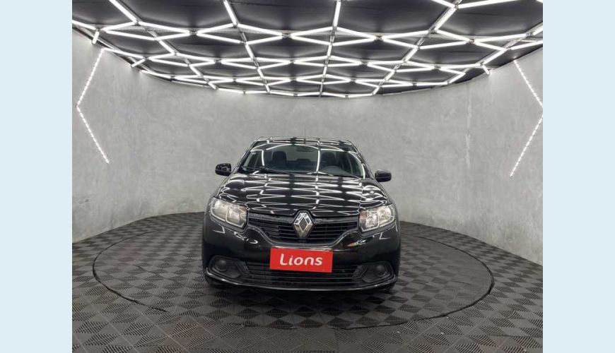 RENAULT LOGAN AUTHENTIQUE 1.0 12V FLEX MANUAL 4P - PRETO - 2020 Foto 4 (Grande)