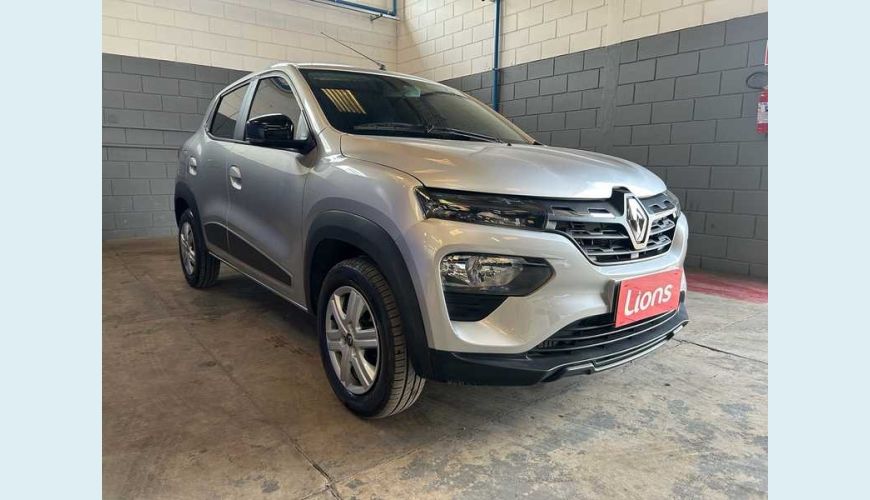 RENAULT KWID INTENSE 1.0 FLEX MANUAL 4P - PRATA - 2025 Foto 4 (Grande)