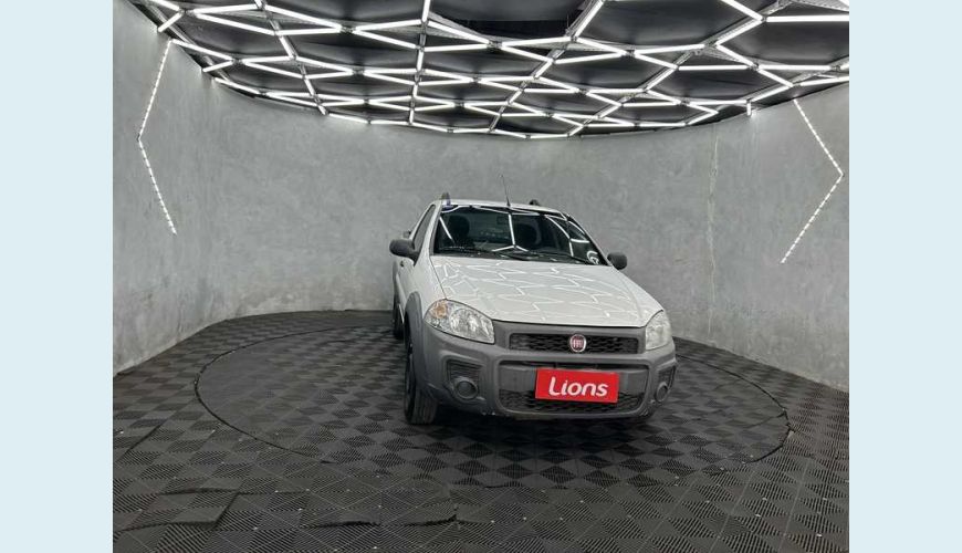 FIAT STRADA HARD WORKING 1.4 FLEX MANUAL 3P - BRANCO - 2020 Foto 4 (Grande)