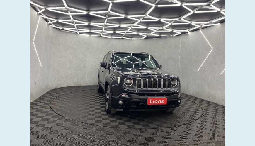 JEEP RENEGADE LONGITUDE 1.8 FLEX AUT. 4P - PRETO - 2020 Foto 4 (Grande)
