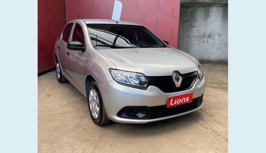 RENAULT LOGAN AUTHENTIQUE 1.0 12V FLEX MANUAL 4P - PRATA - 2020 Foto 4 (Grande)