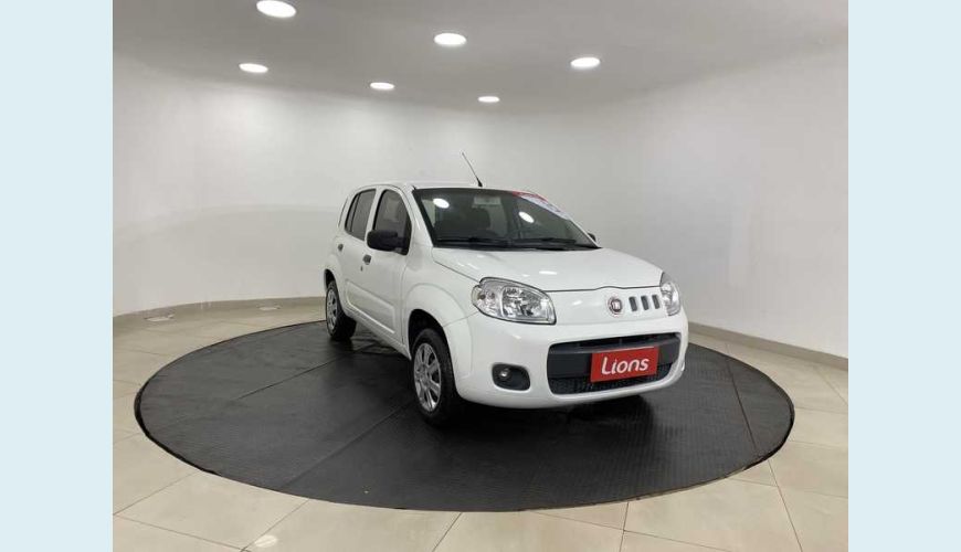 FIAT UNO VIVACE 1.0 8V FLEX MANUAL 4P - BRANCO - 2013 Foto 4 (Grande)