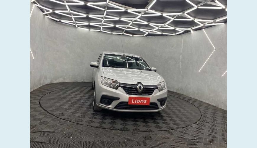 RENAULT LOGAN ZEN 1.0 12V FLEX MANUAL 4P - PRATA - 2020 Foto 4 (Grande)