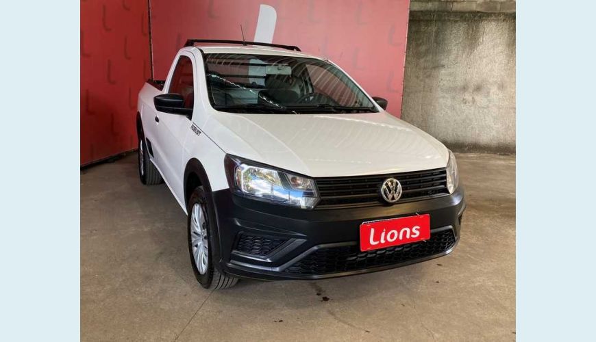 VOLKSWAGEN VOLKSWAGEN SAVEIRO ROBUST 1.6 MSI FLEX MANUAL 2P - BRANCO - 2019 Foto 4 (Grande)