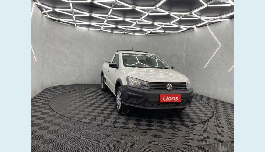 VOLKSWAGEN VOLKSWAGEN SAVEIRO ROBUST 1.6 MSI FLEX MANUAL 2P - BRANCO - 2018 Foto 4 (Grande)