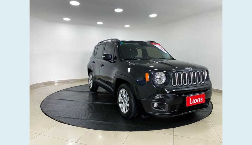 JEEP RENEGADE 1.8 FLEX AUT. 4P - PRETO - 2018 Foto 4 (Grande)