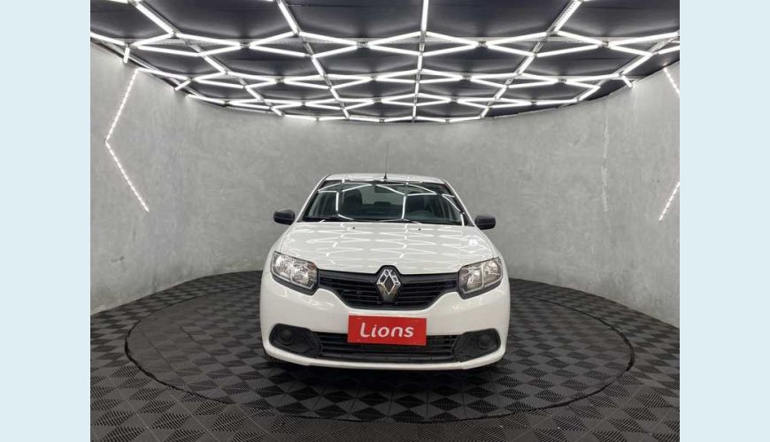 RENAULT LOGAN AUTHENTIQUE 1.0 12V FLEX MANUAL 4P - BRANCO - 2019 Foto 4 (Grande)
