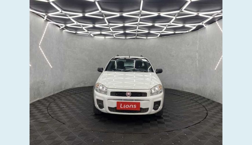 FIAT STRADA HARD WORKING 1.4 FLEX MANUAL 2P - BRANCO - 2020 Foto 4 (Grande)