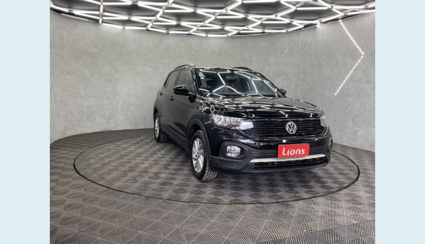 VOLKSWAGEN VOLKSWAGEN T-CROSS 1.0 200 TSI 12V FLEX AUT. 4P - PRETO - 2020 Foto 4 (Grande)