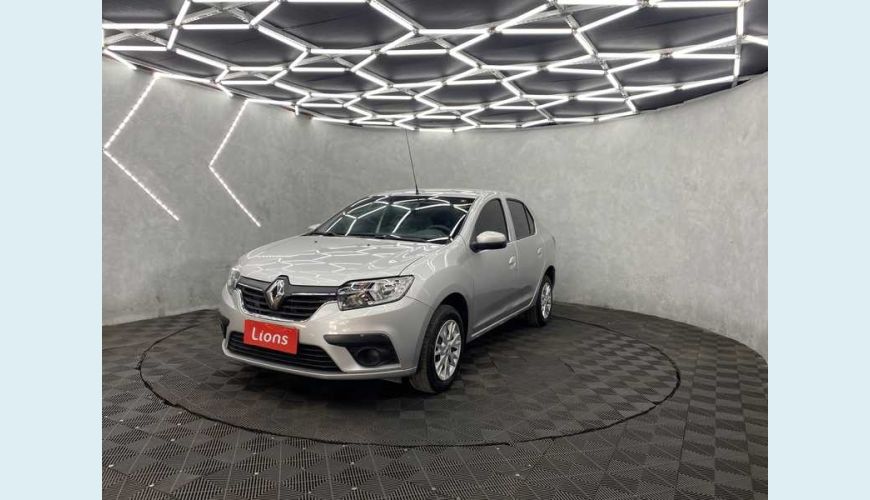 RENAULT RENAULT LOGAN ZEN 1.0 12V SCE FLEX MANUAL 4P - PRATA - 2020 Foto 4 (Grande)
