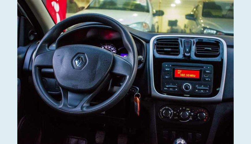 RENAULT SANDERO AUTHENTIQUE 1.0 12V FLEX MANUAL 4P - BRANCO - 2018 Foto 4 (Grande)