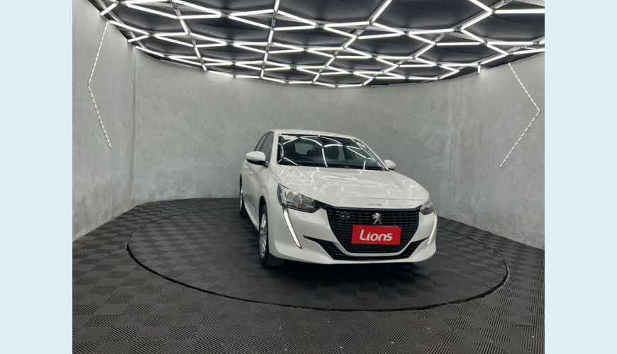 PEUGEOT 208 ACTIVE 1.6 16V FLEX MANUAL 4P - BRANCO - 2022 Foto 4 (Grande)