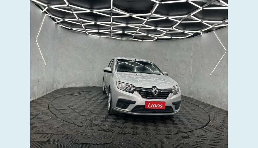 RENAULT LOGAN ZEN 1.0 12V FLEX MANUAL 4P - PRATA - 2021 Foto 4 (Grande)