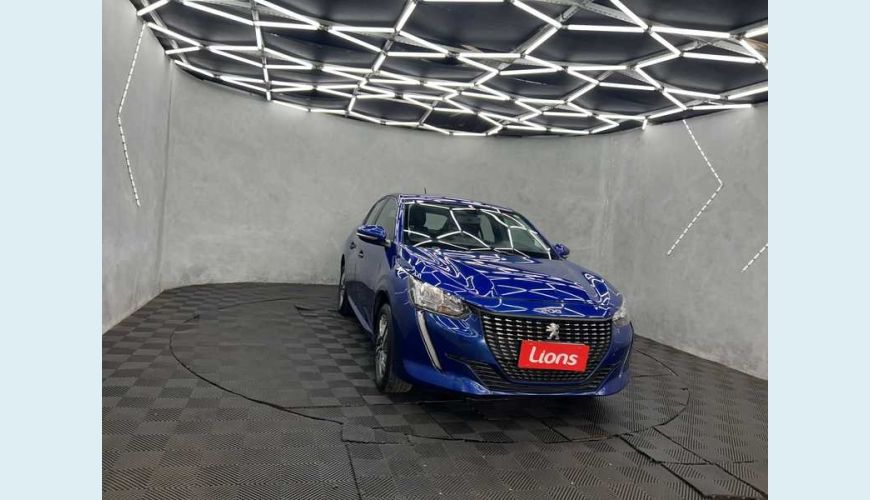 PEUGEOT 208 ALLURE 1.6 FLEX AUT. 4P - AZUL - 2022 Foto 4 (Grande)
