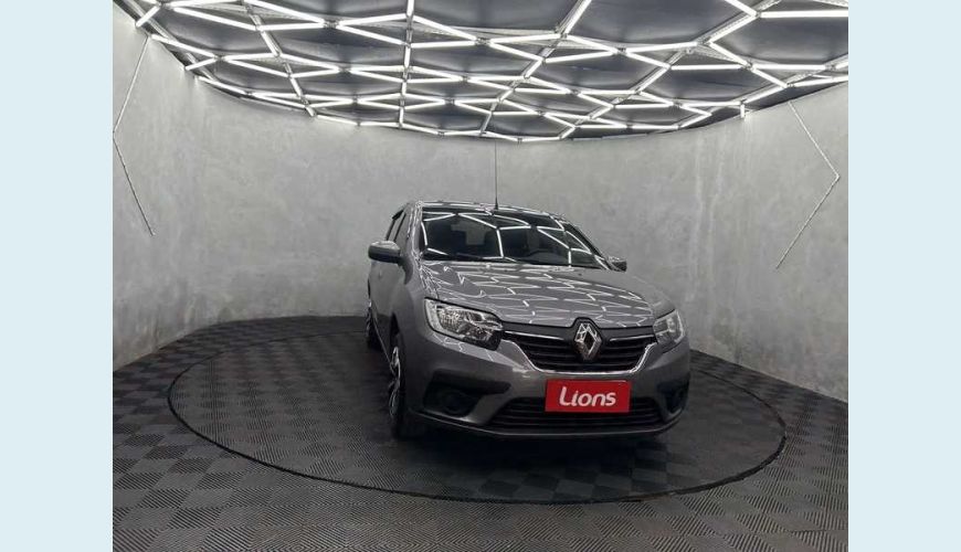 RENAULT SANDERO ZEN 1.0 12V FLEX MANUAL 4P - CINZA - 2020 Foto 4 (Grande)