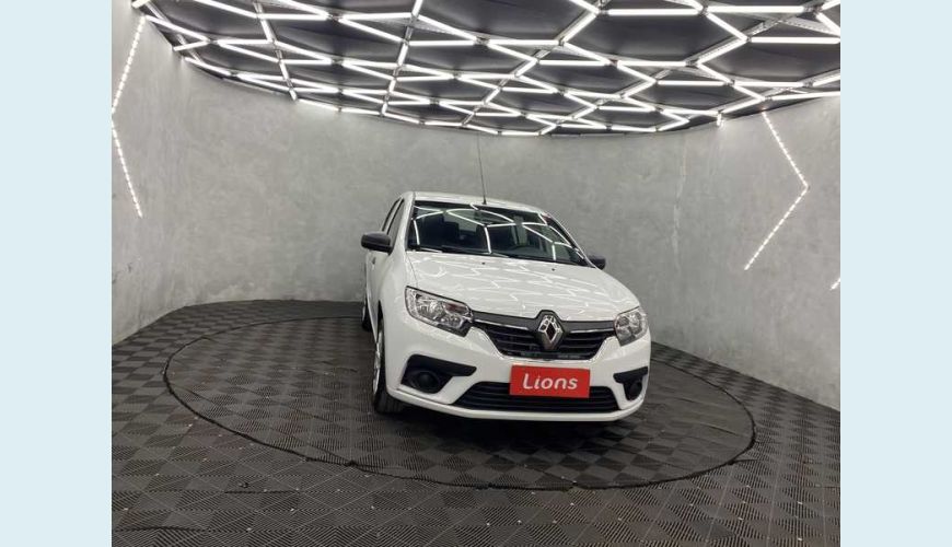 RENAULT LOGAN LIFE 1.0 12V FLEX MANUAL 4P - BRANCO - 2023 Foto 4 (Grande)