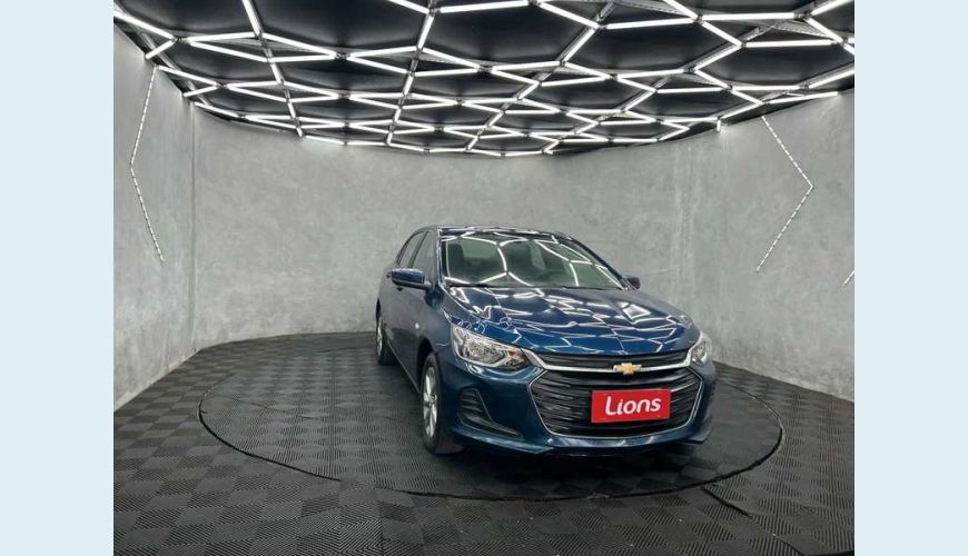 CHEVROLET CHEVROLET ONIX PLUS LT 1.0 FLEX MANUAL 4P - AZUL - 2023 Foto 4 (Grande)