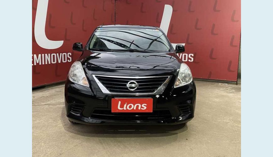 NISSAN NISSAN VERSA SL 1.6 16V FLEX MANUAL 4P - PRETO - 2014 Foto 4 (Grande)