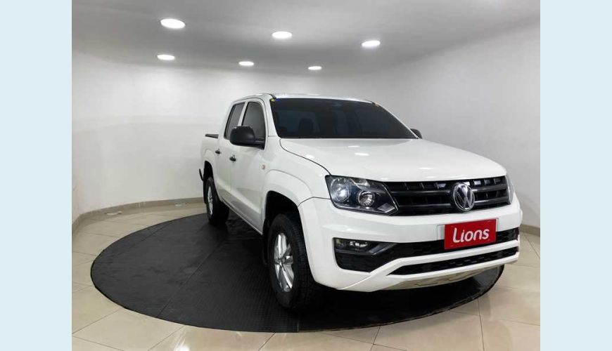 VOLKSWAGEN AMAROK S 4X4 TDI CD 2.0 DIESEL AUT. 4P - BRANCO - 2018 Foto 4 (Grande)