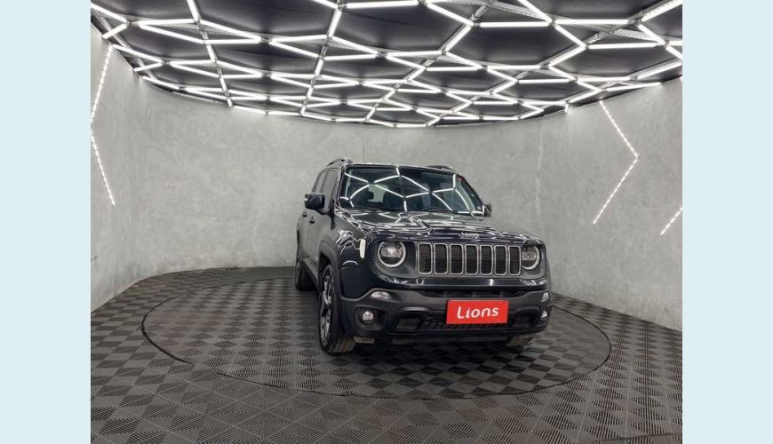 JEEP RENEGADE LONGITUDE 1.8 FLEX AUT. 4P - PRETO - 2021 Foto 4 (Grande)