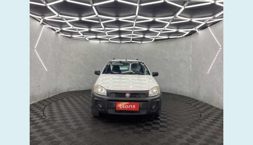 FIAT STRADA HARD WORKING 1.4 FLEX MANUAL 2P - BRANCO - 2020 Foto 4 (Grande)