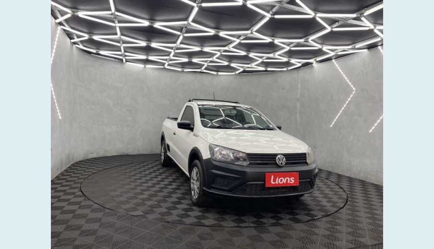 VOLKSWAGEN VOLKSWAGEN SAVEIRO ROBUST 1.6 MSI FLEX MANUAL 2P - BRANCO - 2018 Foto 4 (Grande)
