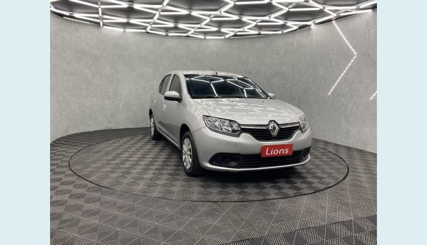 RENAULT LOGAN EXPRESSION 1.6 16V FLEX MANUAL 4P - PRATA - 2019 Foto 4 (Grande)