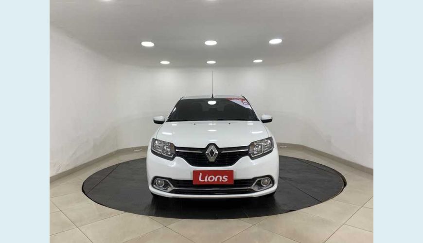RENAULT LOGAN DYNAMIQUE 1.6 8V FLEX MANUAL 4P - BRANCO - 2015 Foto 4 (Grande)