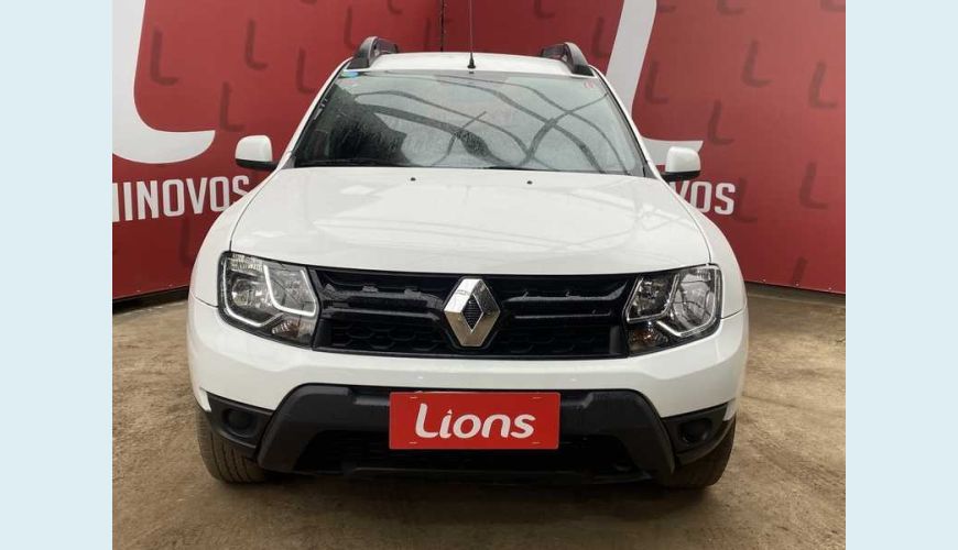RENAULT DUSTER DYNAMIQUE 1.6 16V FLEX MANUAL 4P - BRANCO - 2017 Foto 4 (Grande)