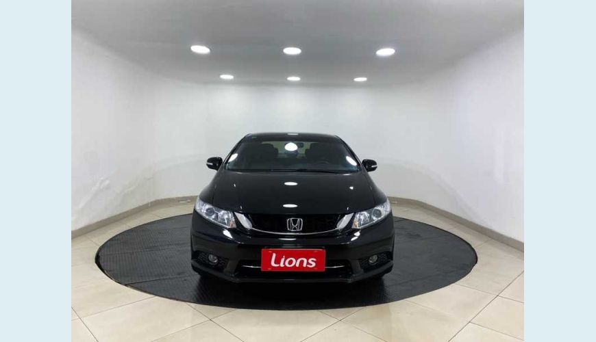 HONDA HONDA CIVIC LXR 2.0 I-VTEC FLEX AUT. 4P - PRETO - 2015 Foto 4 (Grande)