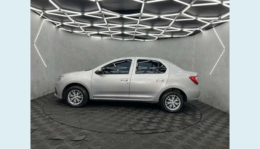 RENAULT LOGAN ZEN 1.0 12V FLEX MANUAL 4P - PRATA - 2021 Foto 4 (Grande)