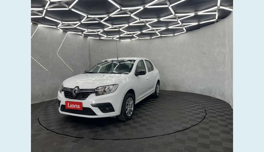 RENAULT LOGAN ZEN 1.6 16V FLEX MANUAL 4P - BRANCO - 2022 Foto 4 (Grande)