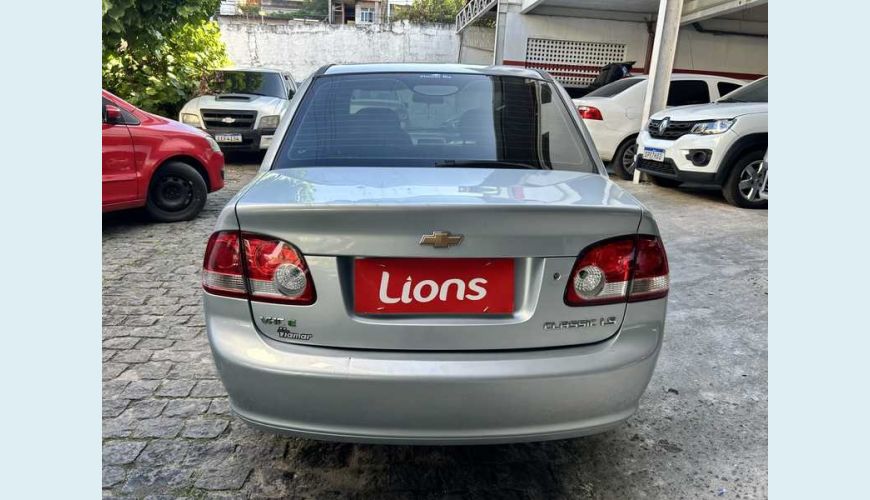 CHEVROLET CLASSIC LS VHC 1.0 FLEX MANUAL 4P - PRATA - 2012 Foto 4 (Grande)