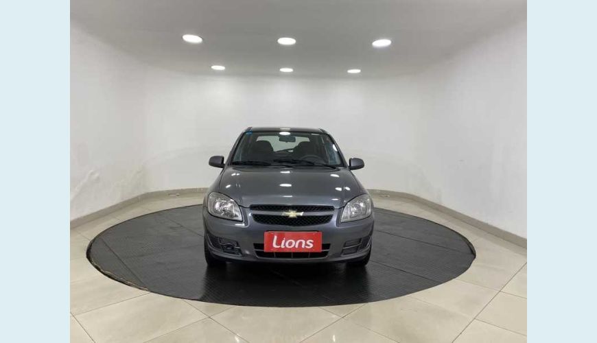 CHEVROLET CELTA LT 1.0 FLEX MANUAL 4P - CINZA - 2012 Foto 4 (Grande)