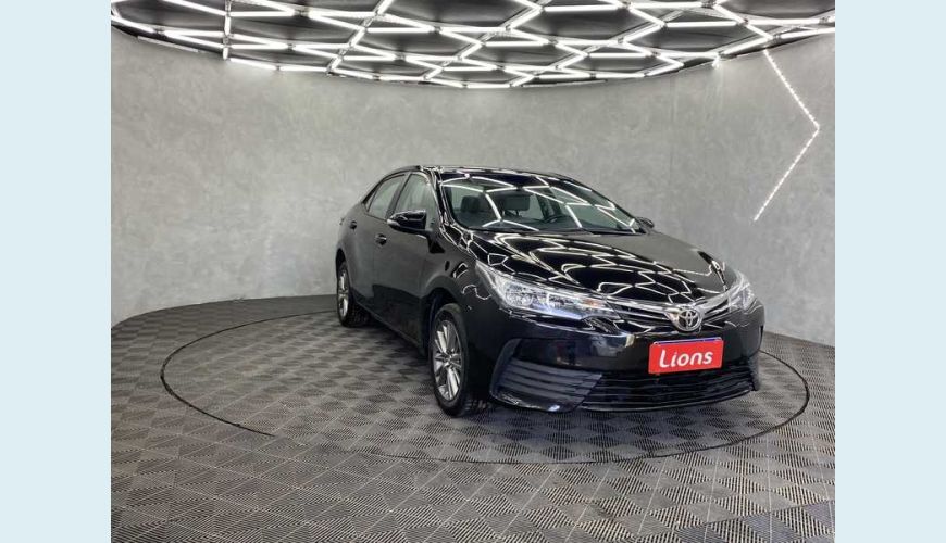 TOYOTA COROLLA GLI UPPER MULTI-DRIVE 1.8 FLEX AUT. 4P - PRETO - 2019 Foto 4 (Grande)