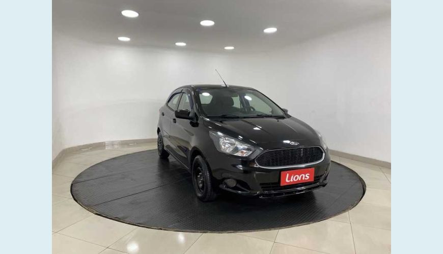FORD KA SE PLUS 1.0 FLEX MANUAL 4P - PRETO - 2015 Foto 4 (Grande)
