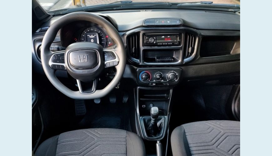 FIAT STRADA FLEX MANUAL 4P - PRETO - 2025 Foto 4 (Grande)