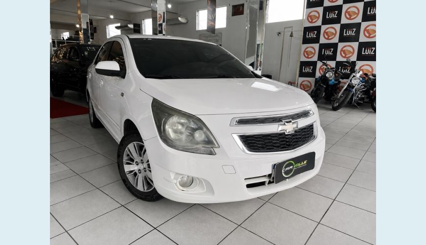 CHEVROLET COBALT LTZ 1.8 8V FLEX MANUAL 4P - BRANCO - 2013 Foto 4 (Grande)